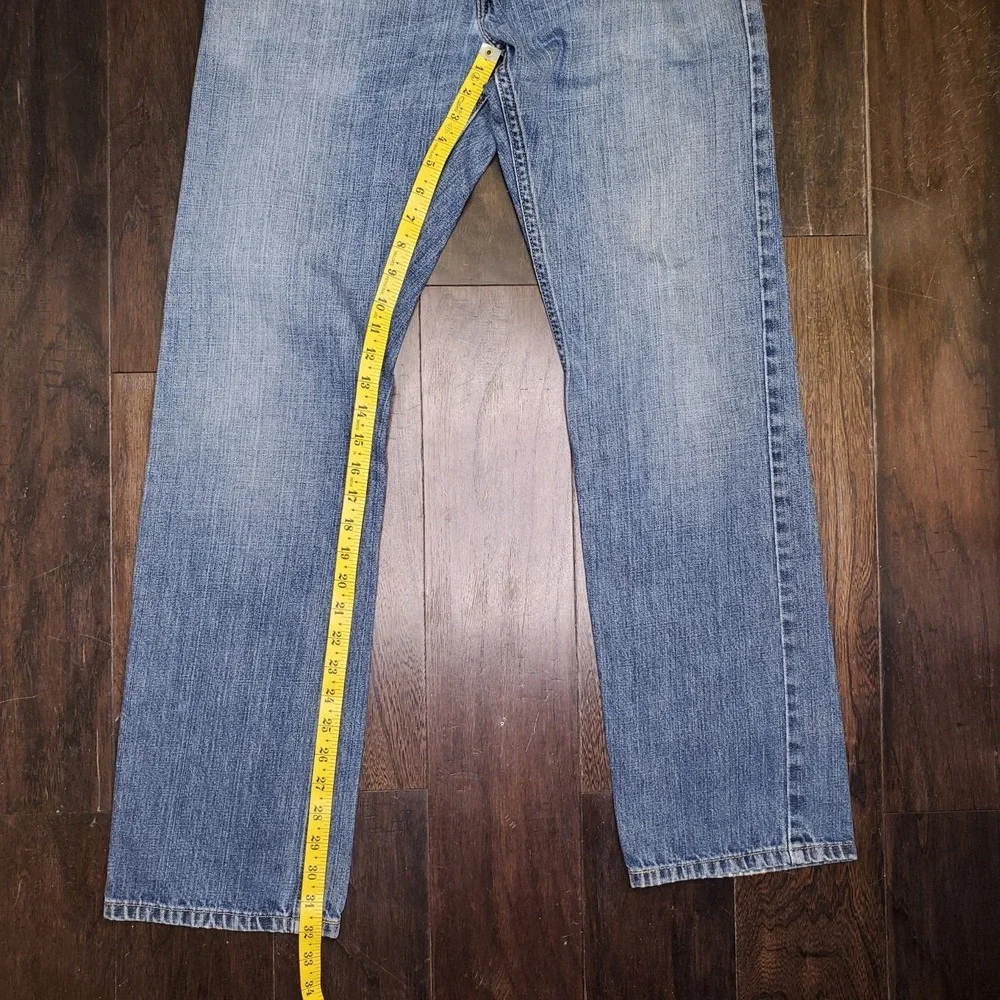 Vintage 514 Jeans Men's Size 32x32 Blue Slim Straight Y2K